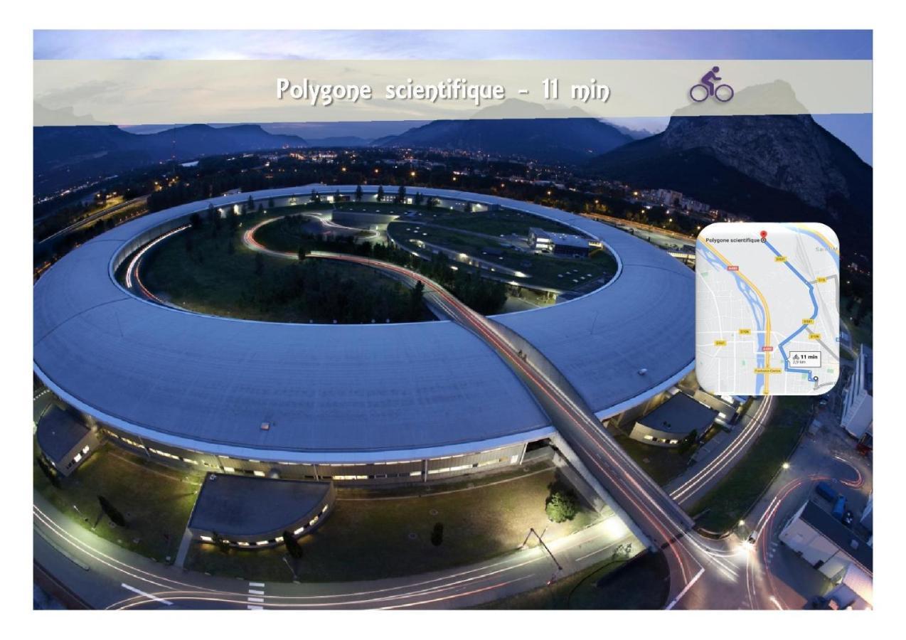 Le 62 - Spacieux T2 Avec Jardin, Parking & Tramway غرونوبل المظهر الخارجي الصورة