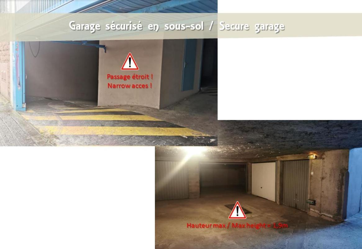 Le 62 - Spacieux T2 Avec Jardin, Parking & Tramway غرونوبل المظهر الخارجي الصورة